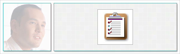 Thomas Adamson and clipboard